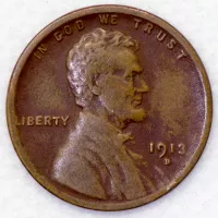 1913-D Lincoln Wheat Cent