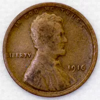 1916 Lincoln Wheat Cent