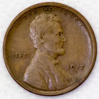 1917-S Lincoln Wheat Cent