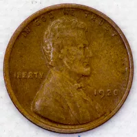 1920 Lincoln Wheat Cent