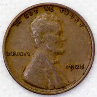 1925 Lincoln Wheat Cent