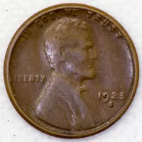 1925-S Lincoln Wheat Cent