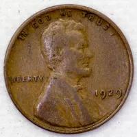 1929 Lincoln Wheat Cent