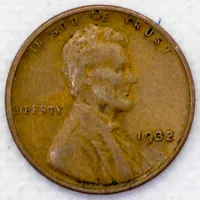1932 Lincoln Wheat Cent