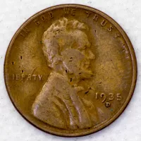 1935-D Lincoln Wheat Cent