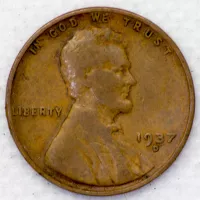 1937-D Lincoln Wheat Cent