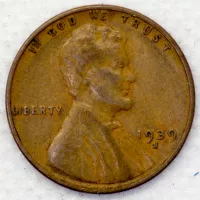 1939-S Lincoln Wheat Cent