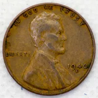 1940-D Lincoln Wheat Cent