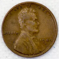 1940-S Lincoln Wheat Cent