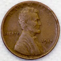 1913 Lincoln Wheat Cent