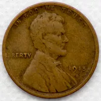 1915-D Lincoln Wheat Cent