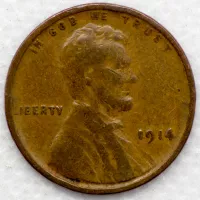 1914 Lincoln Wheat Cent