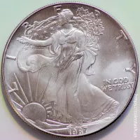 1987 American Silver Eagle